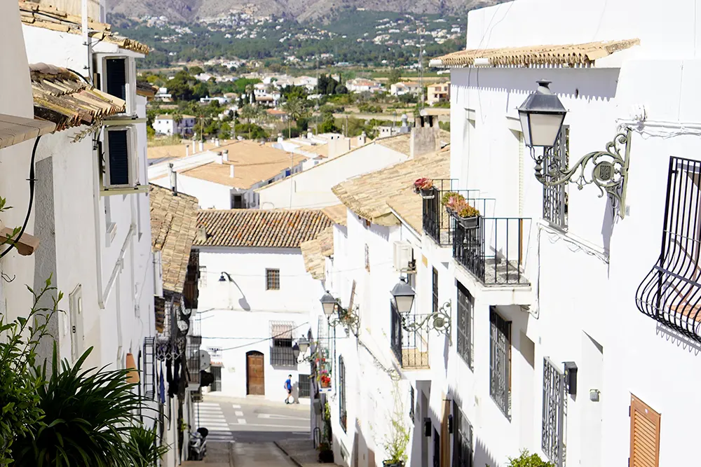 Somos la pecera calles de Altea casco antiguo